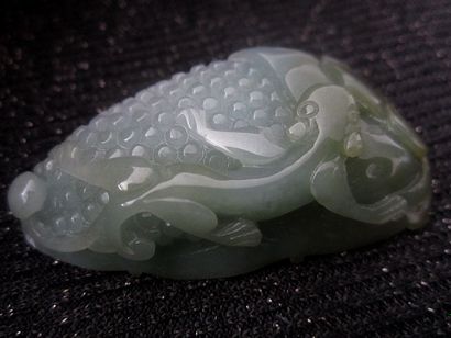 Jade Chine, pendentif en jade/ Jadéite de grade A

5.5x3cm

