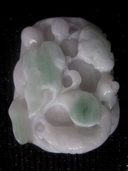 Jade Chine, pendentif en jade/ Jadéite de grade A

5.4x4.4 cm


