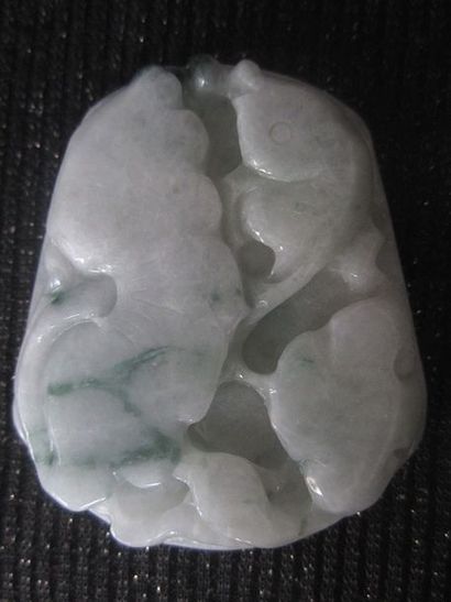 Jade Chine, pendentif en jade/ Jadéite de grade A

5.8x5 cm

