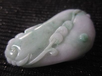 Jade Chine, pendentif en jade/ Jadéite de grade A

4.5x2.5 cm

