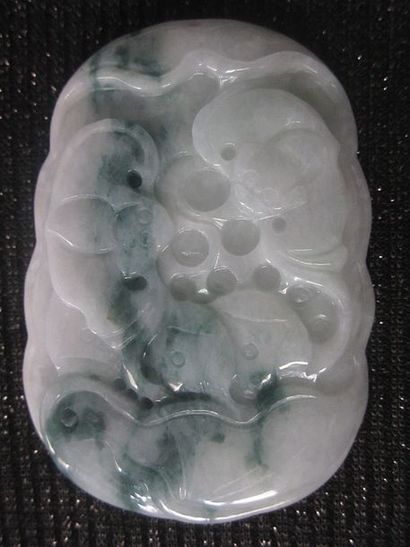 Jade Chine, pendentif en jade/ Jadéite de grade A

6.4x4.5 cm

