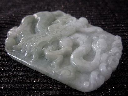 Jade Chine, pendentif en jade/ Jadéite de grade A

5x3.8 cm

