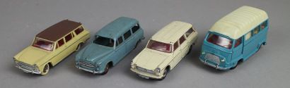 null DINKY TOYS (F)

4 véhicules

FIAT 1800 548

Estafette Renault 565

404 Break...