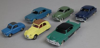 null DINKY TOYS (F)

6 voitures 

SIMCA 9 Aronde 24 U (écaillures)

Peugeot 403 24...