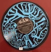 TAILLANDIER Yvon TAILLANDIER Yvon Sérigraphie sur disque vinyle, signée «danse bleue»...