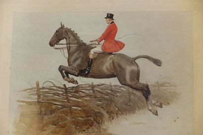 null CHASSE - CAVALIER - CHASSEUR, Cecil ALDIN (Slough, 28 avril 1870 - Londres,...