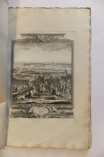 null BATAILLES - LOUIS XV - LIVRE, Histoire des conquêtes de Louis XV . Tant en Flandre...