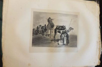 null MOYEN ORIENT - ARABIE, "Voyage de l'Arabie Pétrée", Léon de Laborde (Paris,...