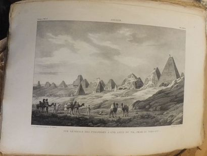 null MOYEN ORIENT - EGYPTE - NUBIE - SOUDAN, "Atlas Géographique de l'Egypte et de...