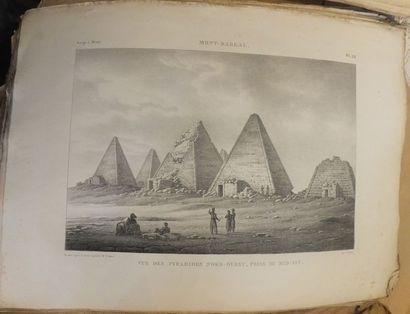null MOYEN ORIENT - EGYPTE - NUBIE - SOUDAN, "Atlas Géographique de l'Egypte et de...