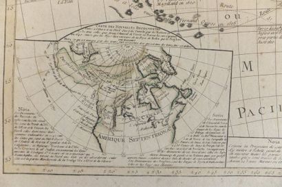 null AMERIQUE DU NORD - AMERIQUE DU SUD - CARTE, Carte d'Amérique divisée en ses...