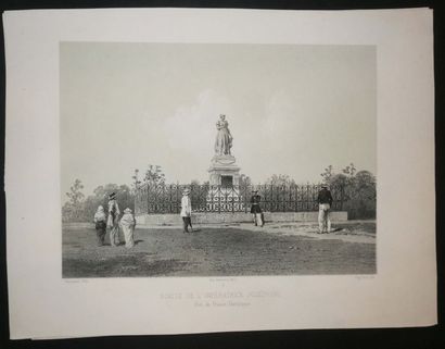 null MARTINIQUE - ENSEMBLE DE 5 PLANCHES : "Palais de Justice à Fort-de-France",...