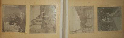 null 5 ALBUMS DE PHOTOS ANCIENNES VERS 1900: Photos de famille de divers VOYAGES...