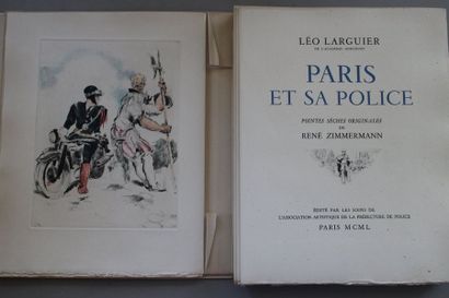 null PARIS. Le Palais de justice de Paris. LARGUIER (Léo) : Paris et sa police. Ill....