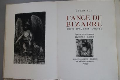 null POE (Edgar) : L’Ange du bizarre. Edition ill. par Edouard GOERG. Paris, 1947,...