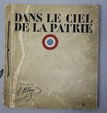 null DANS LE CIEL DE LA PATRIE. Livre de Cocteau illustré par Benito. Edité par la...