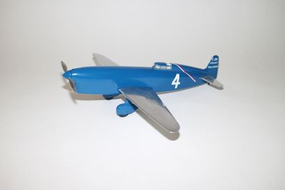 null CAUDRON C-366 ATALANTE N°4 Maquette en métal peint de l’avion de record à moteur...