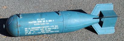 null Bombe d’exercice de l’US Navy «  practice bomb Mk 15 Mod. 4 » en tôle soudée...