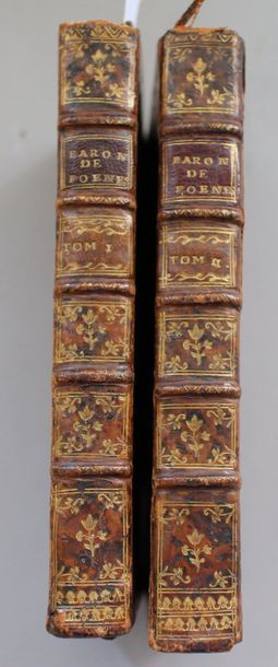 null D’AUBIGNE (Aggripa) : Les Aventures du baron de Foeneste. Amst., 1731 ; 2 v...
