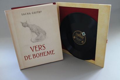 null GUITRY (Sacha) : Vers de Bohême. Ed. Solar, 1947 ; in-4° en feuilles sous chemise...