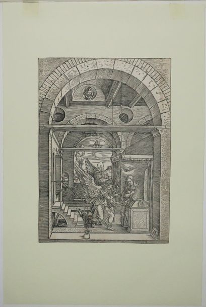 null DÜRER Albrecht (Nüremberg 1471 † 1528) - "L'Annonciation", de la série "La Vie...