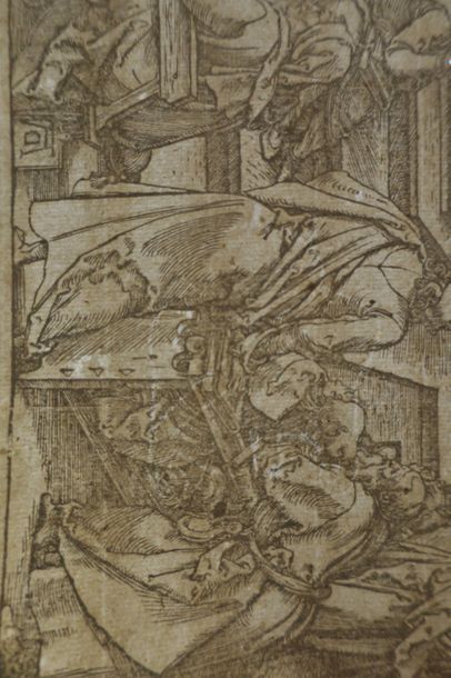 null DÜRER Albrecht (Nüremberg 1471 † 1528) - "Le Christ parmi les docteurs de la...