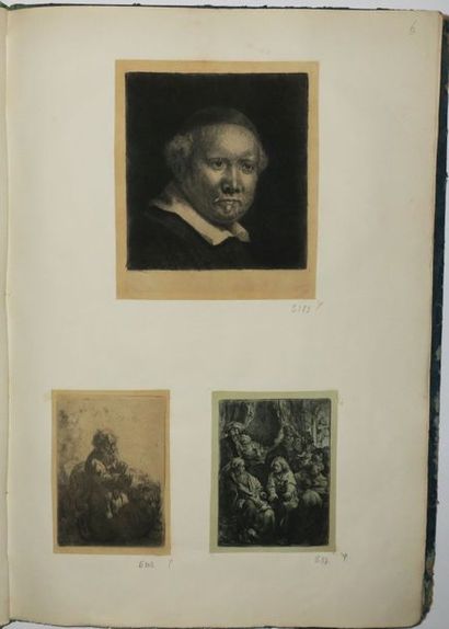 null REMBRANDT Harmenszoon van Rijn (Leyde 1606 † Amsterdam 1669) & autres artistes...