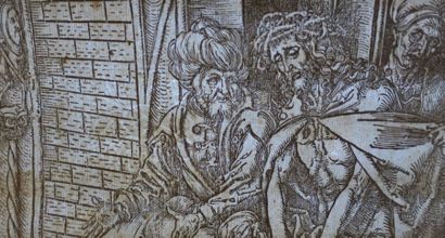 null DÜRER Albrecht (Nüremberg 1471 † 1528) - "Ecce Homo", de la suite de 12 planches...