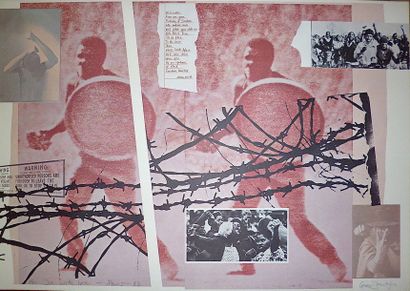 JANTJES Gavin JANTJES Gavin 



Lithographie « contre l’apartheid » signée en bas...