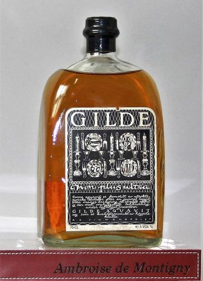 null 1 flacon 0,70 cl Norvege : AQUAVIT GILDE non plus ultra