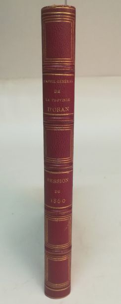 null MAJOREL (Napoléon-Jean-Louis) 

Algérie. Conseil général de la province d'Oran....