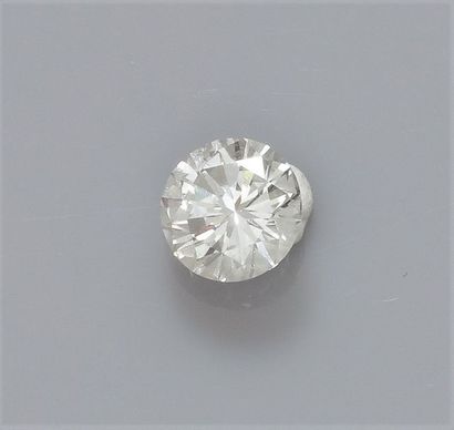   Diamant taille brillant de 1.09 carat couleur G pureté VVS1 . Certificat du Laboratoire...