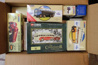 null CORGI et CORGI Classics

Lot de 26 véhicules dans leur boîte dont Camions et...
