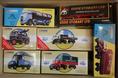 null CORGI Classics

Lot de 26 véhicules en boîtes d’origine (années 90)

26 camions...