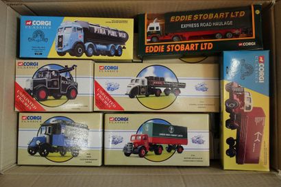 null CORGI Classics

Lot de 26 véhicules en boîtes d’origine (années 90)

26 camions...