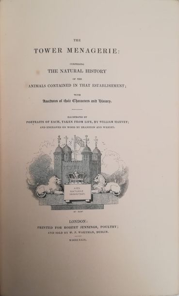 null BENNETT

The Tower menagerie : comprising the natural history of the animals...