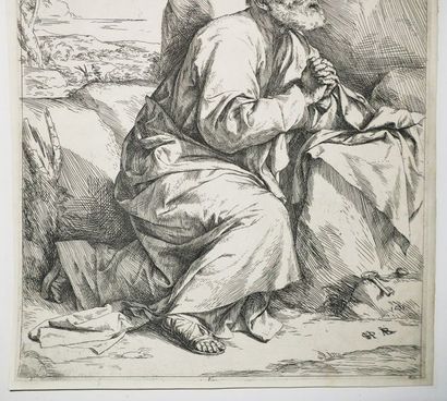 null RIBERA Jusepe de (Jatiba 1591 † Naples 1652) - "Saint Pierre pénitent". 1621....