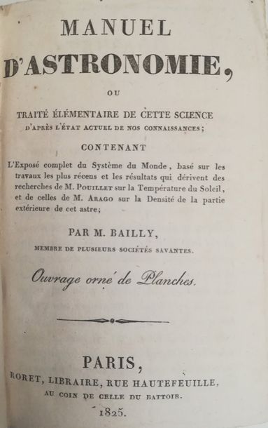 null BAILLY DE MERLIEUX

Manuel d'astronomie, ou Traité élémentaire de cette science...