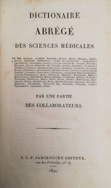 null MEDECINE

Dictionnaire abrégé des sciences médicales par une partie des collaborateurs

Paris,...