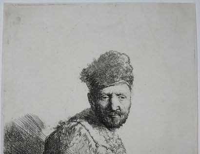 null REMBRANDT Harmenszoon van Rijn (Leyde 1606 † Amsterdam 1669) - "Père de Rembrandt...