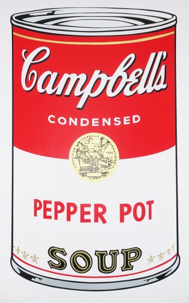 null WARHOL Andy (D'après) (1928-1987) - "Campbell's Soup I". Série complète de 10...