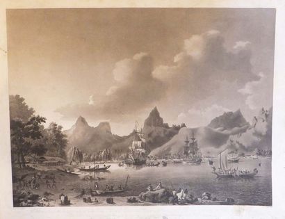 null POLYNESIE FRANCAISE - MOOREA - VUE, To His most sacred Majesty George III of...