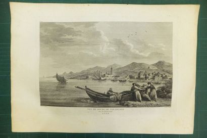 null LOT DE 19 GRAVURES - issues du Voyage Pittoresque en Grèce du Comte de Choiseul-Gouffier:...