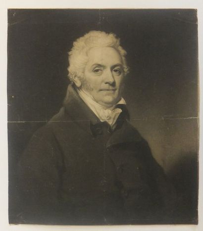 null MANIÈRE NOIRE - PORTRAIT - Lot de 6 portraits, Miss Duncan, graveur C. Turner....