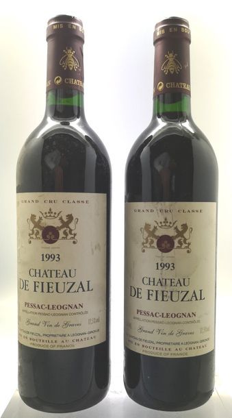 null 2 bouteilles CHÂTEAU DE FIEUZAL - CC Pessac Léognan 1993