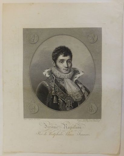 null NAPOLEON - Jérôme Napoléon, Roi de Westphalie, Prince français, plus jeune frère...