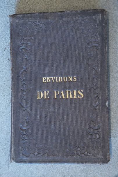 null PARIS (75) - CARTE TOPOGRAPHIQUE DES ENVIRONS DE PARIS, par N. Maire, rectifiée...