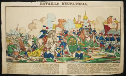 null RUSSIE - UKRAINE - IMAGERIE DE METZ (Chez GANGEL) - "BATAILLE d'EUPATORIA" (16-17...