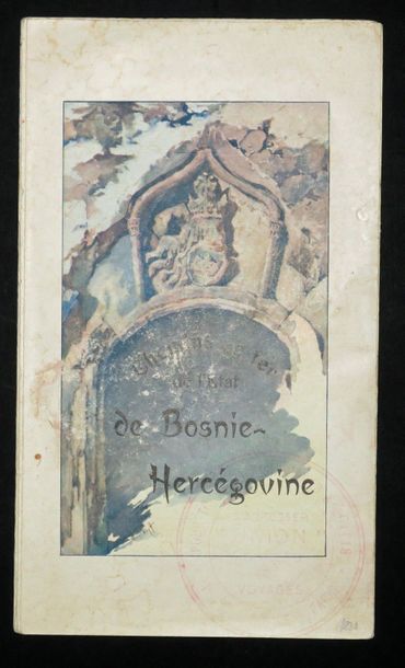 null BOSNIE-HERZEGOVINE - Fascicule publicitaire de voyage "CHEMINS DE FER de l'Etat...