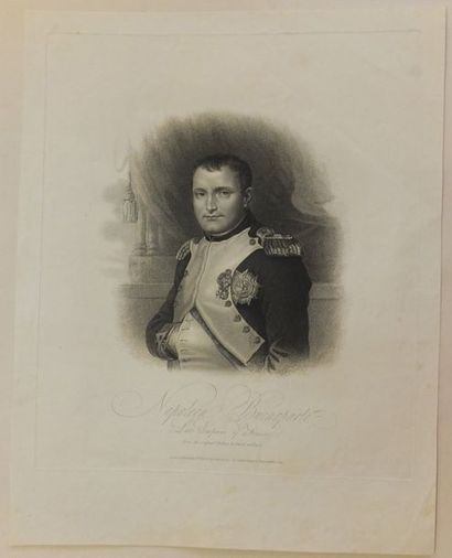 null NAPOLEON - Napoleon Buonaparte late Emperor of France d'après un dessin de David....